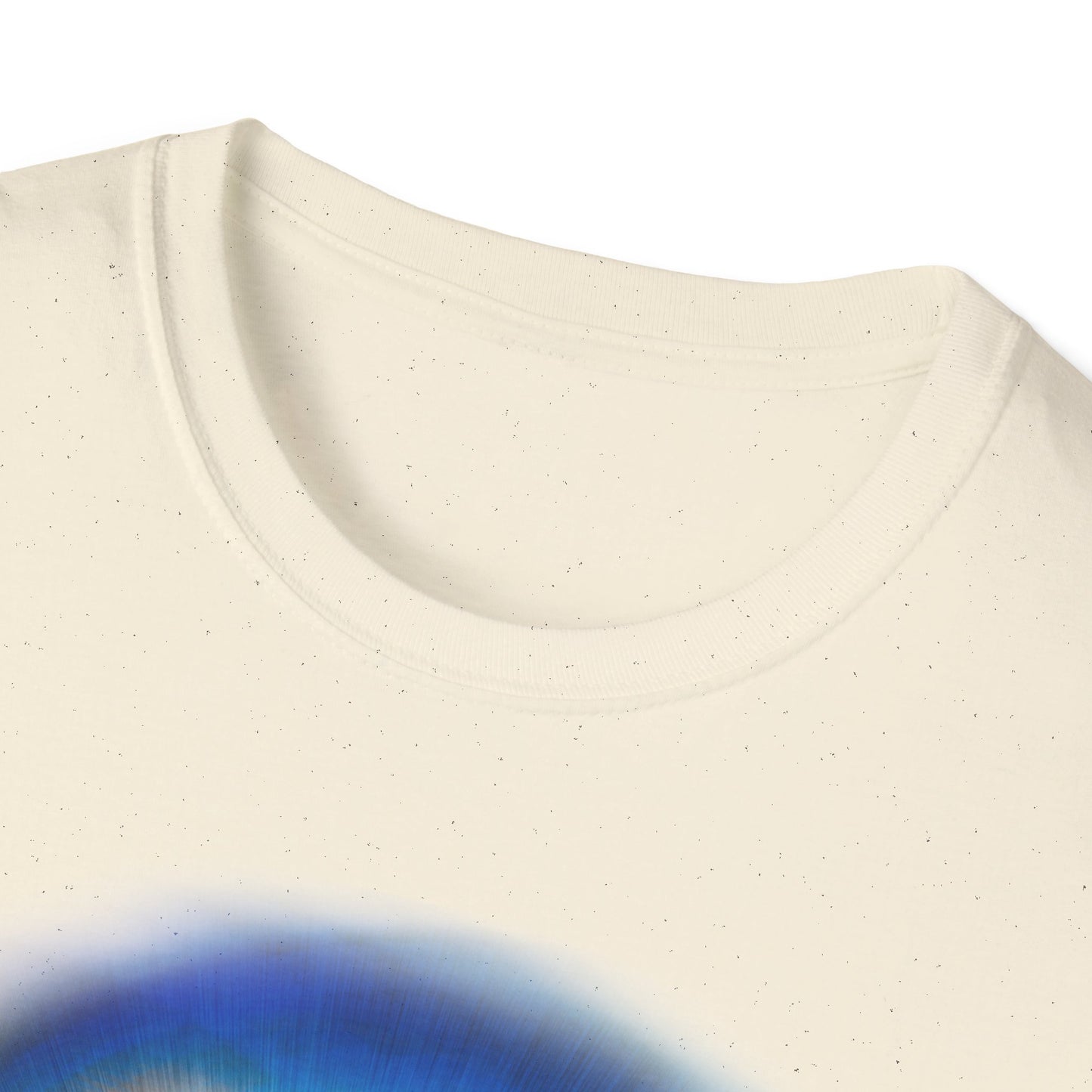 Eerie Triple Skull Circle Unisex T-Shirt - Hand Drawn Design by Chris Cleveland