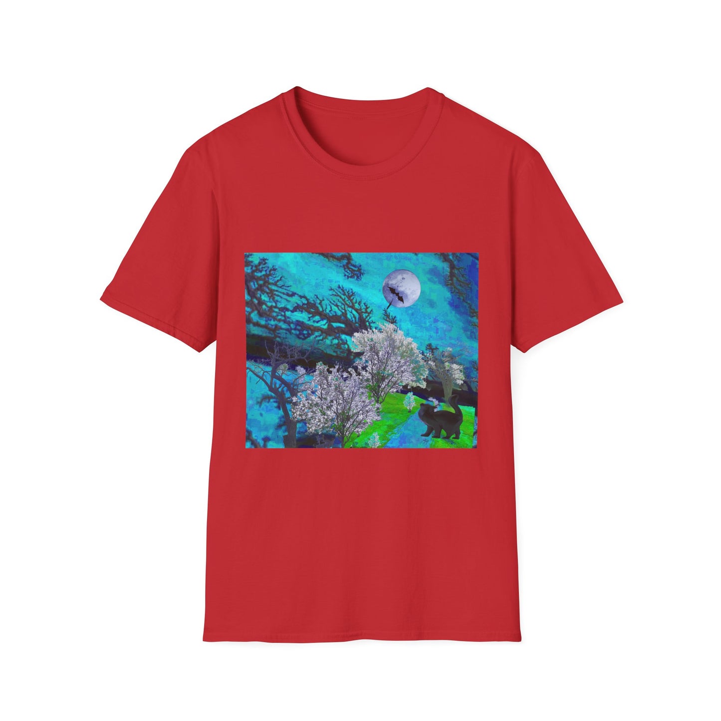 Scary Outdoor Path Halloween T-Shirt