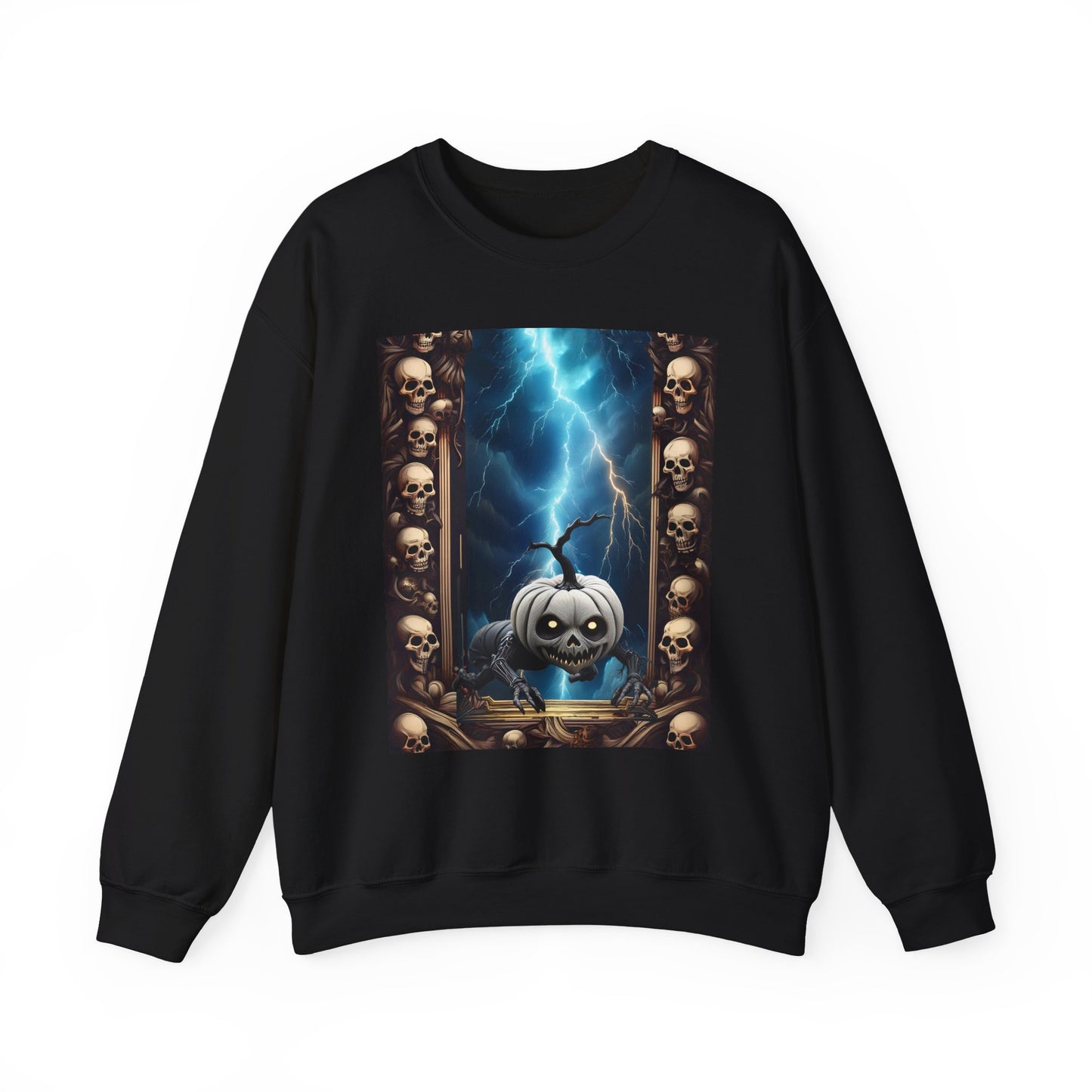 Spooky Pumpkin Sweatshirt - Unisex Heavy Blend™ Crewneck, Halloween Apparel, Cozy Fall Fashion, Casual Sweatshirt, Gifts for Halloween [...]