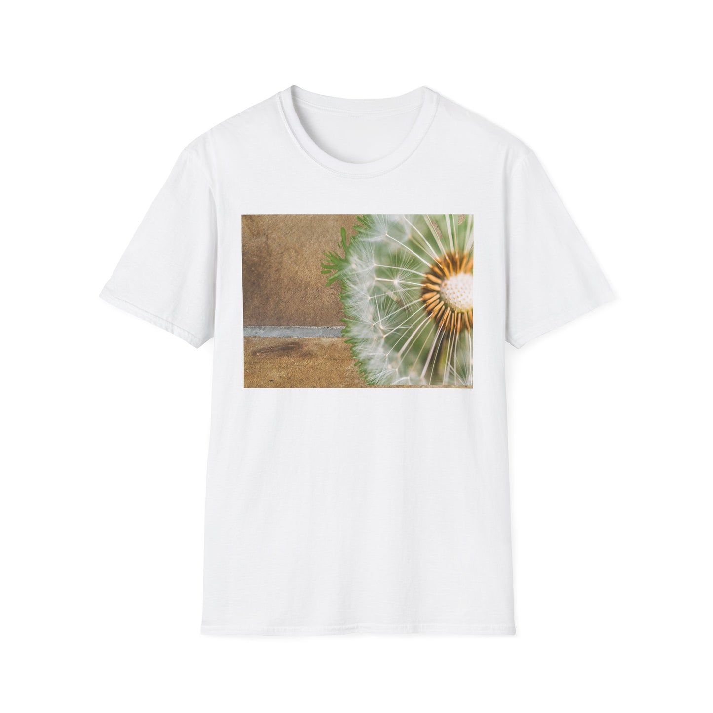 Boho Floral T-Shirt, Softstyle Unisex Tee, Casual Wear, Nature Lover Gift, Summer Outfit, Art Inspired Clothing