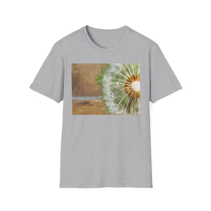 Boho Floral T-Shirt, Softstyle Unisex Tee, Casual Wear, Nature Lover Gift, Summer Outfit, Art Inspired Clothing