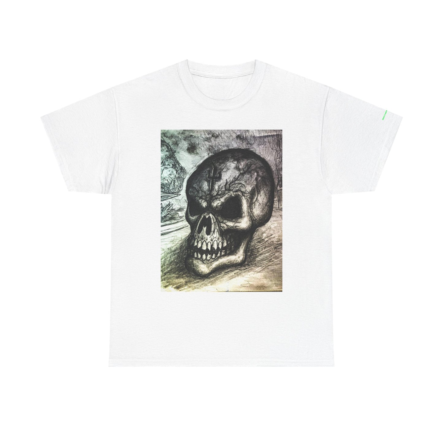 Skull Graphic Unisex Heavy Cotton Tee