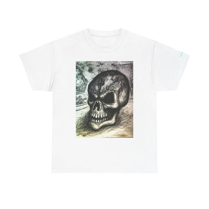 Skull Graphic Unisex Heavy Cotton Tee