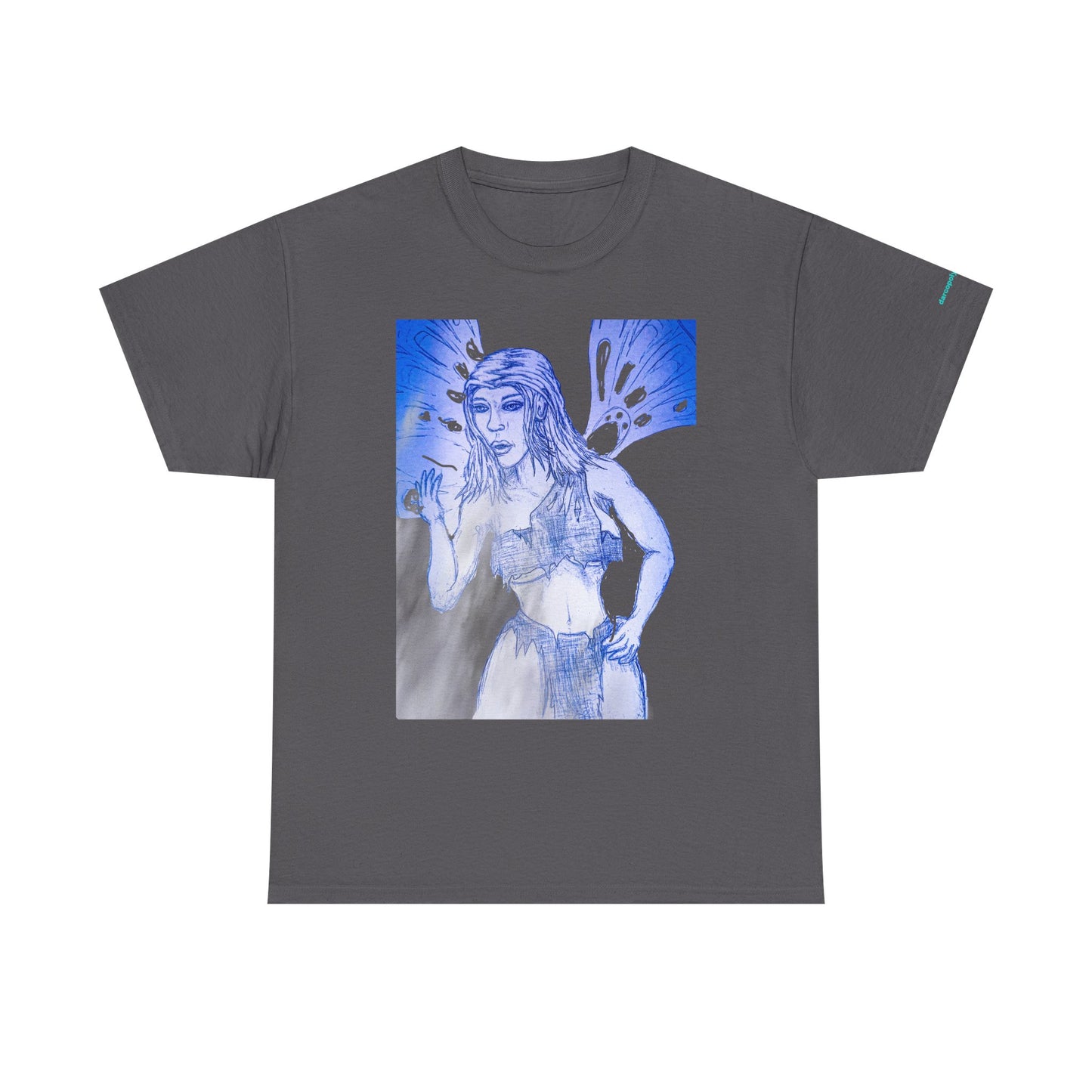 Fairy Warrior Angel Unisex Heavy Cotton Tee