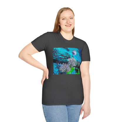 Scary Outdoor Path Halloween T-Shirt
