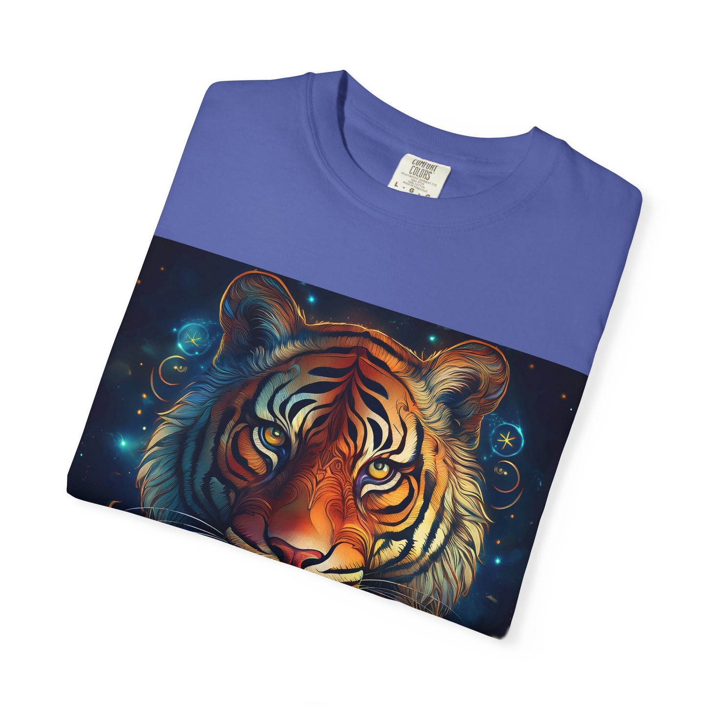 Chic Chinese Zodiac Tiger T-Shirt, Unisex Graphic Tee, Astrology Apparel, Zodiac Fashion, Year of the Tiger Shirt