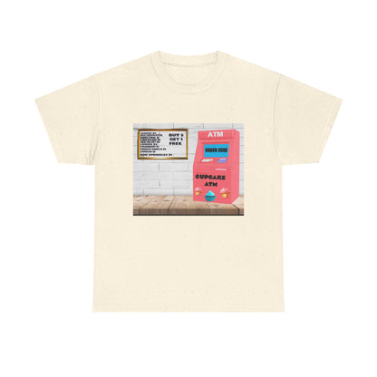 Cupcake ATM Tee Shirt 
Unisex Cotton