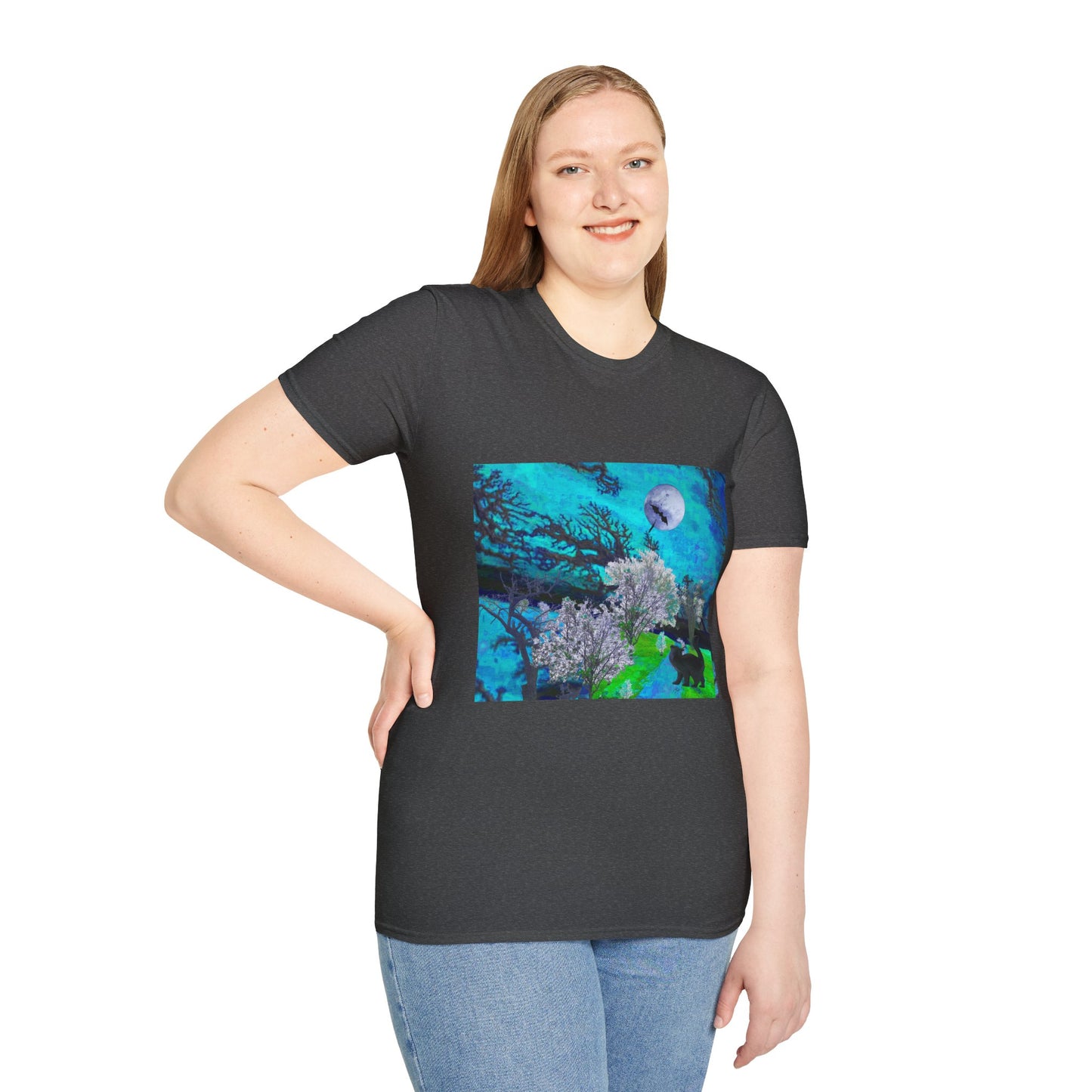Scary Outdoor Path Halloween T-Shirt