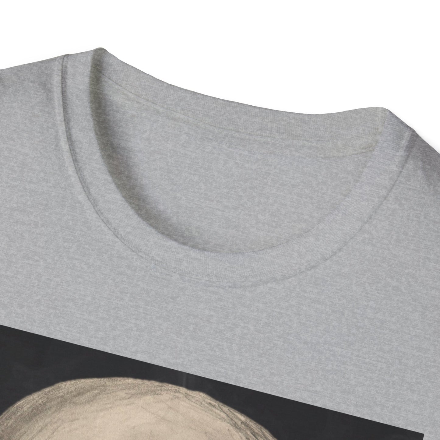 Skull Art Unisex Softstyle T-Shirt - Edgy Graphic Tee for Halloween, Festival Wear, Music Lovers, Gift Idea, Casual Style