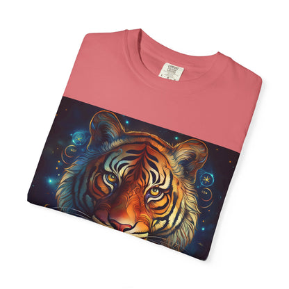 Chic Chinese Zodiac Tiger T-Shirt, Unisex Graphic Tee, Astrology Apparel, Zodiac Fashion, Year of the Tiger Shirt