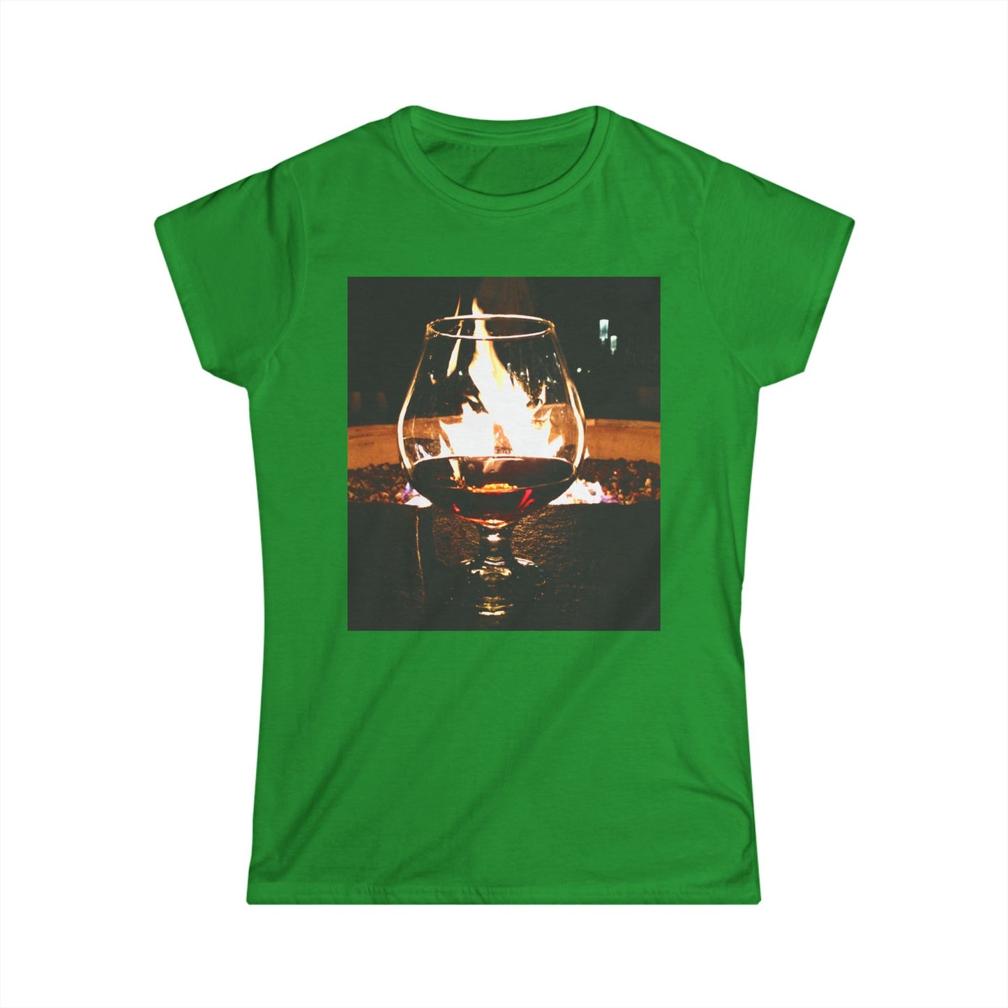 Elegant Wine-Themed Women's Softstyle Tee, Perfect for Wine Lovers, cognac enthusiasts. Casual Outings, Gifts for Her, Cozy Gatherings, and Wine Events