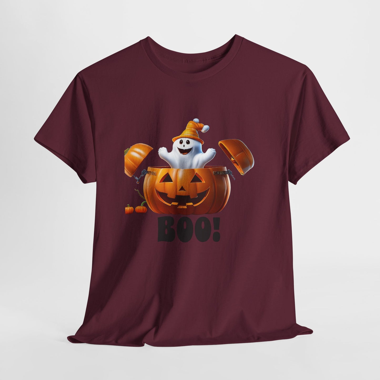 Halloween Jack-in-the-Box, unisex cotton tee