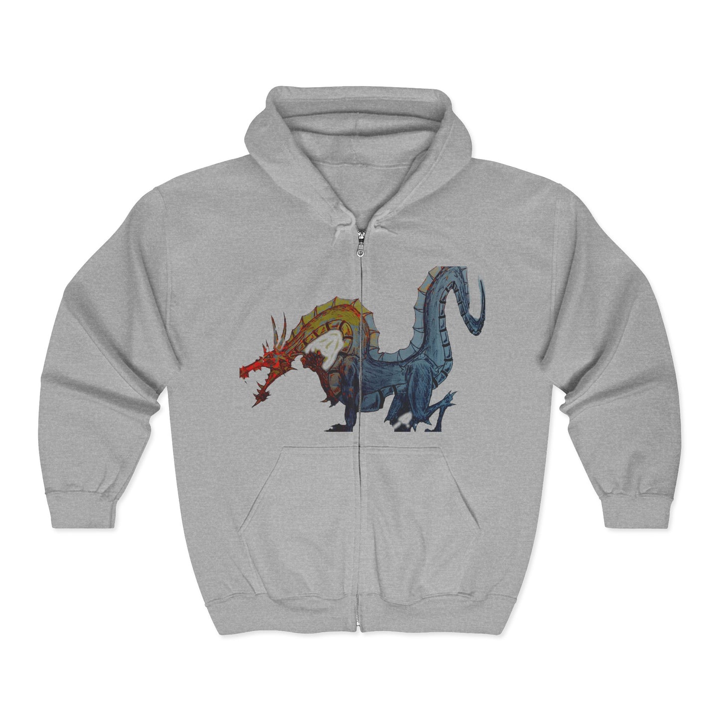 Skeleton Dragon Hoodie - Unisex