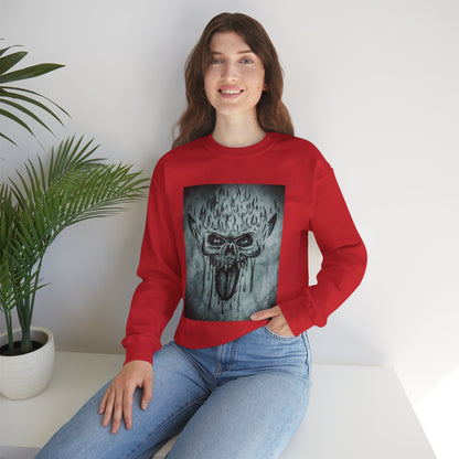 Skull Crewneck Sweatshirt