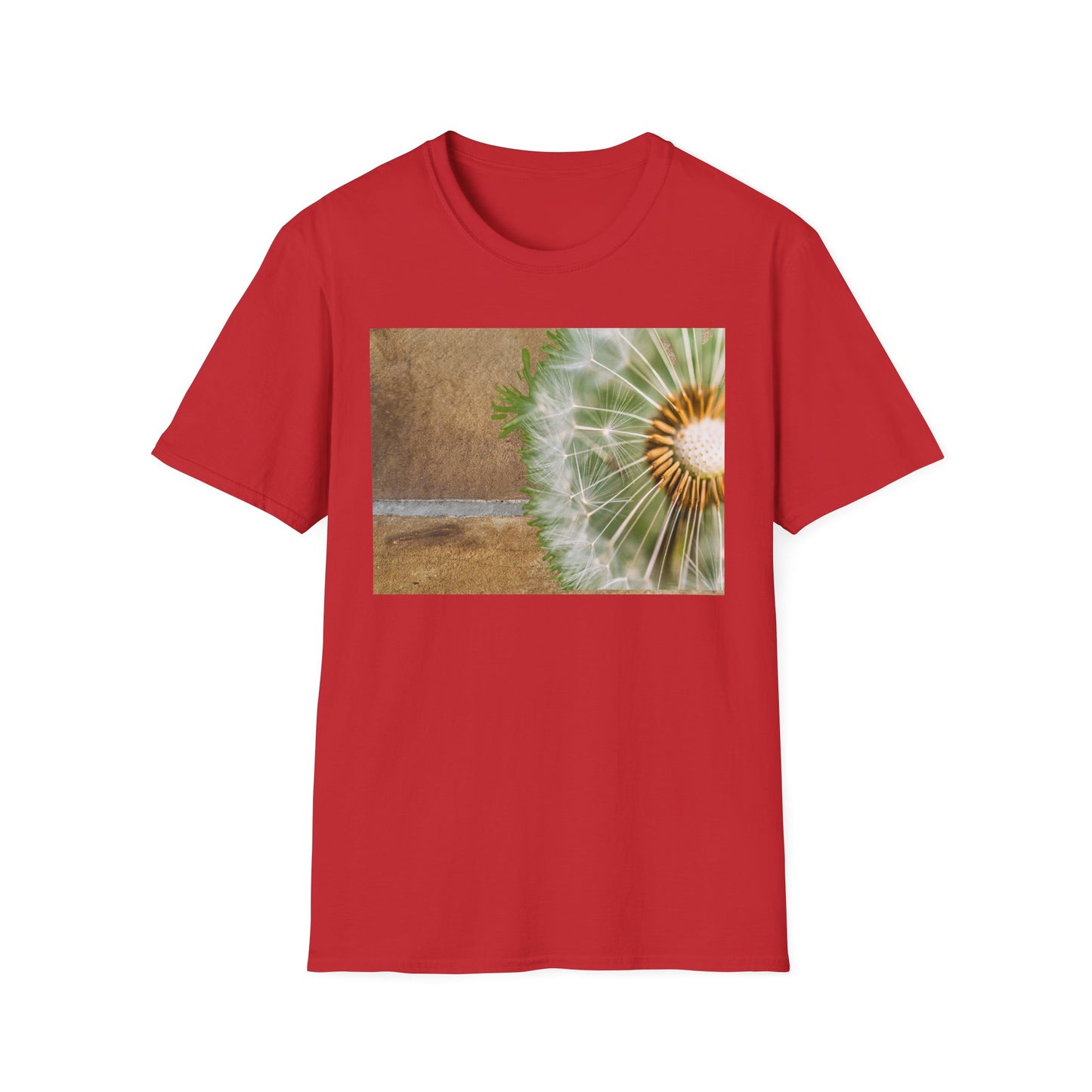Boho Floral T-Shirt, Softstyle Unisex Tee, Casual Wear, Nature Lover Gift, Summer Outfit, Art Inspired Clothing
