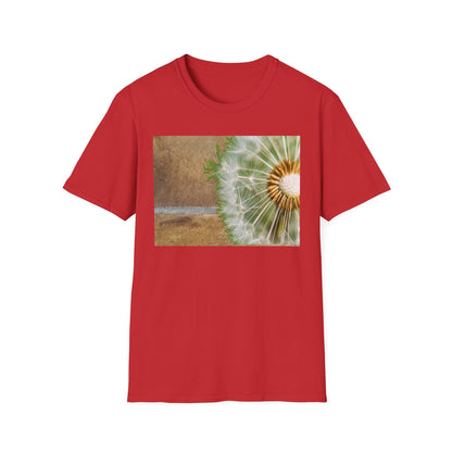 Boho Floral T-Shirt, Softstyle Unisex Tee, Casual Wear, Nature Lover Gift, Summer Outfit, Art Inspired Clothing