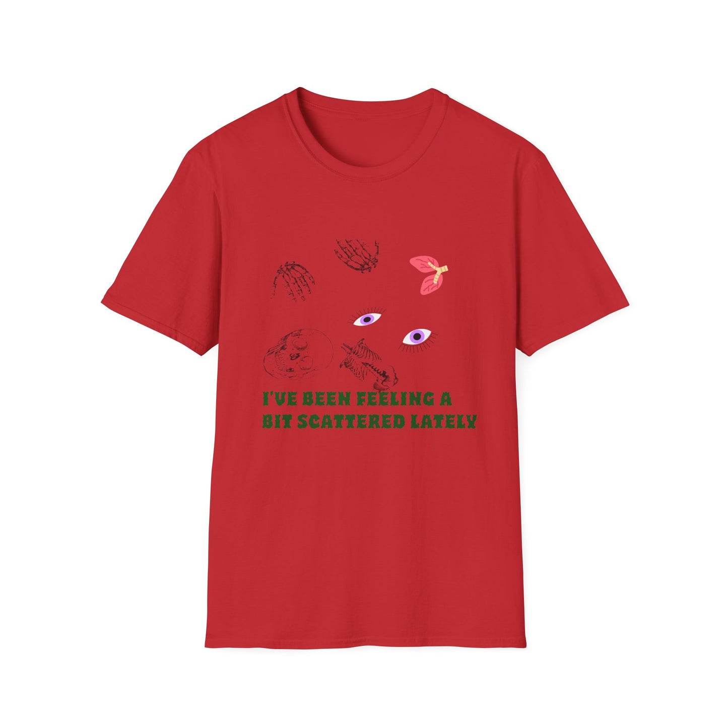 Skeleton Scattered Inspiration Unisex T-Shirt