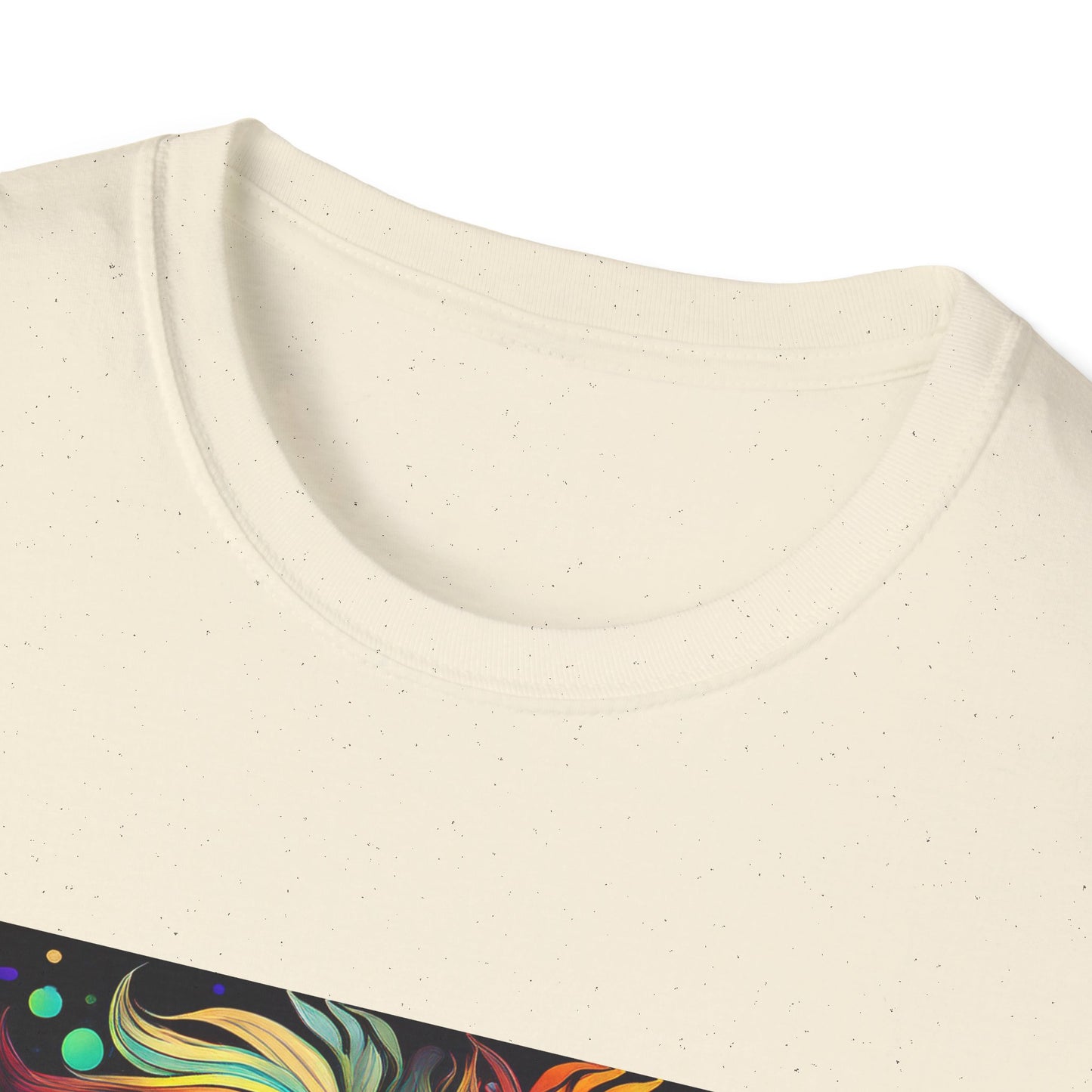 Colorful Leo Unisex Softstyle T-Shirt, Lion Graphic Tee for Animal Lovers, Astrology Shirt, Bold Art Wear, Gift for Leo Zodiac Fans