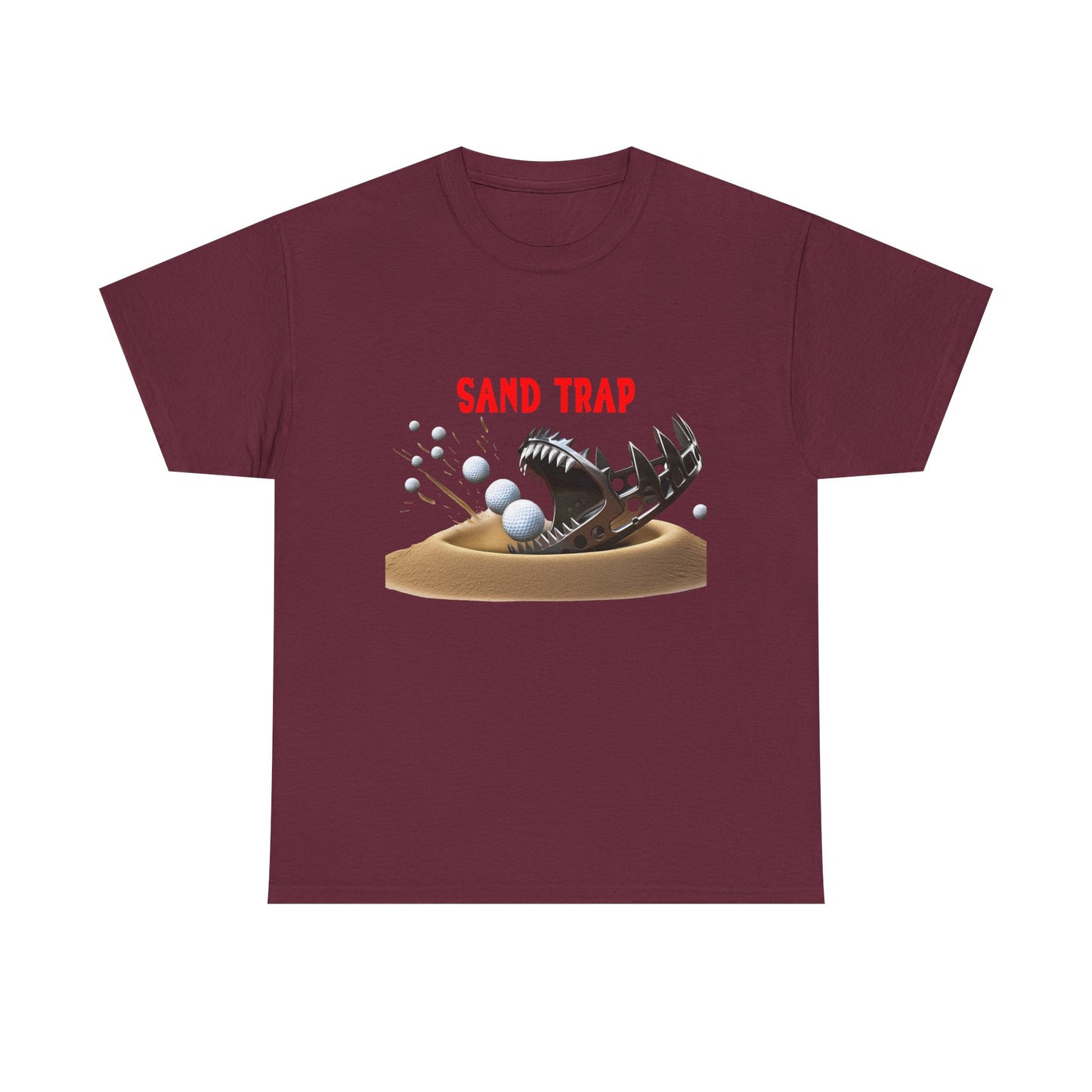 Funny Golf Sand Trap Unisex Tee, Par Tee Shirt, Gift for Golfers, Casual Wear, Sports T-Shirt, Golfing Humor