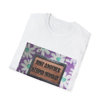 Funny Monday T-Shirt, Unisex Graphic Tee, Gift for Him or Her, Casual Wear, Humor Shirt, Weekend Vibes, Spring Summer Fashion