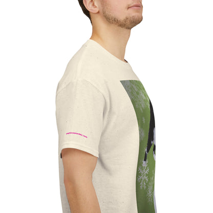 Holiday Cat T‑Shirt – “Aahhh, The Holidays” Funny Snowman Cat Tee