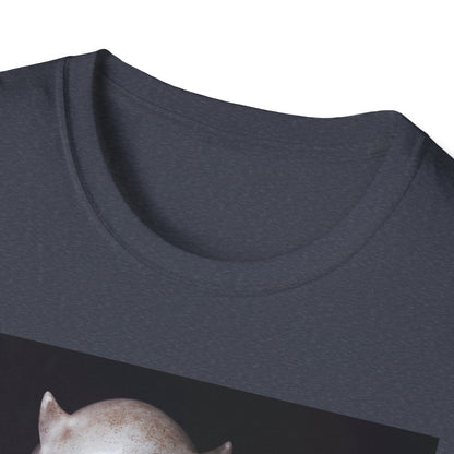 Spooky Demon Boo T-Shirt | Halloween Costume Tee | Unisex Softstyle Tee | Boo! Graphic Shirt | Casual Wear | Comfortable Halloween Apparel