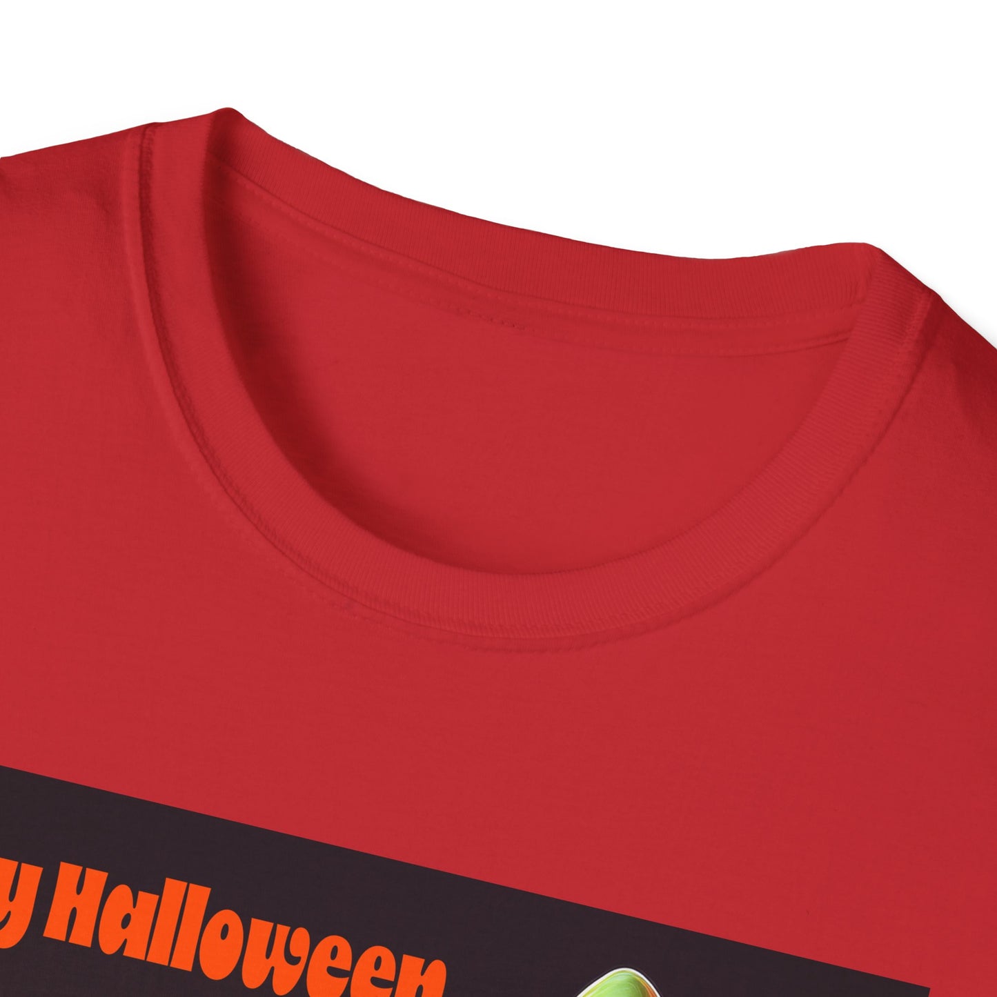 Halloween Ghost with wagon t-Shirt, trick or treating  Funny Halloween Tee, Unisex Casual Shirt, Cute Halloween Costume, Spooky Holiday Apparel