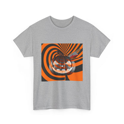 Pumpkin Swirl Unisex Tee | Halloween Shirt, Fall Fashion, Casual Outfit, Gift for Her, Pumpkin Spice Vibes