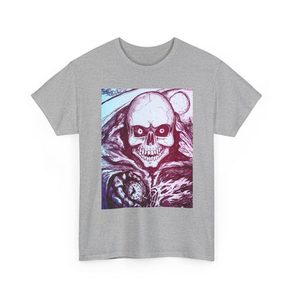 Grim Reaper Graphic Unisex Heavy Cotton Tee