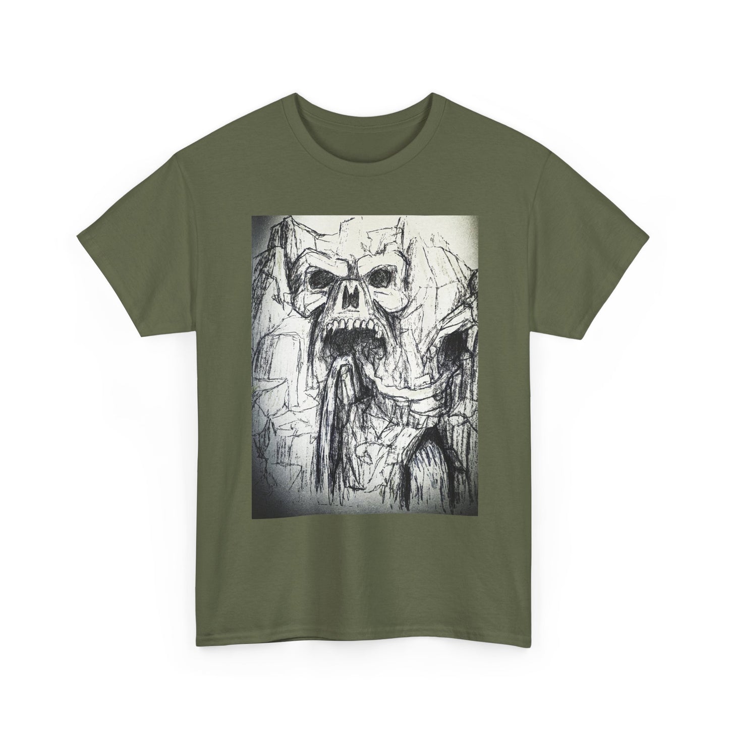 Skull Waterfall Tee
