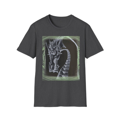 Dragon Skull T-Shirt — Gothic Fantasy Dragon Art Tee