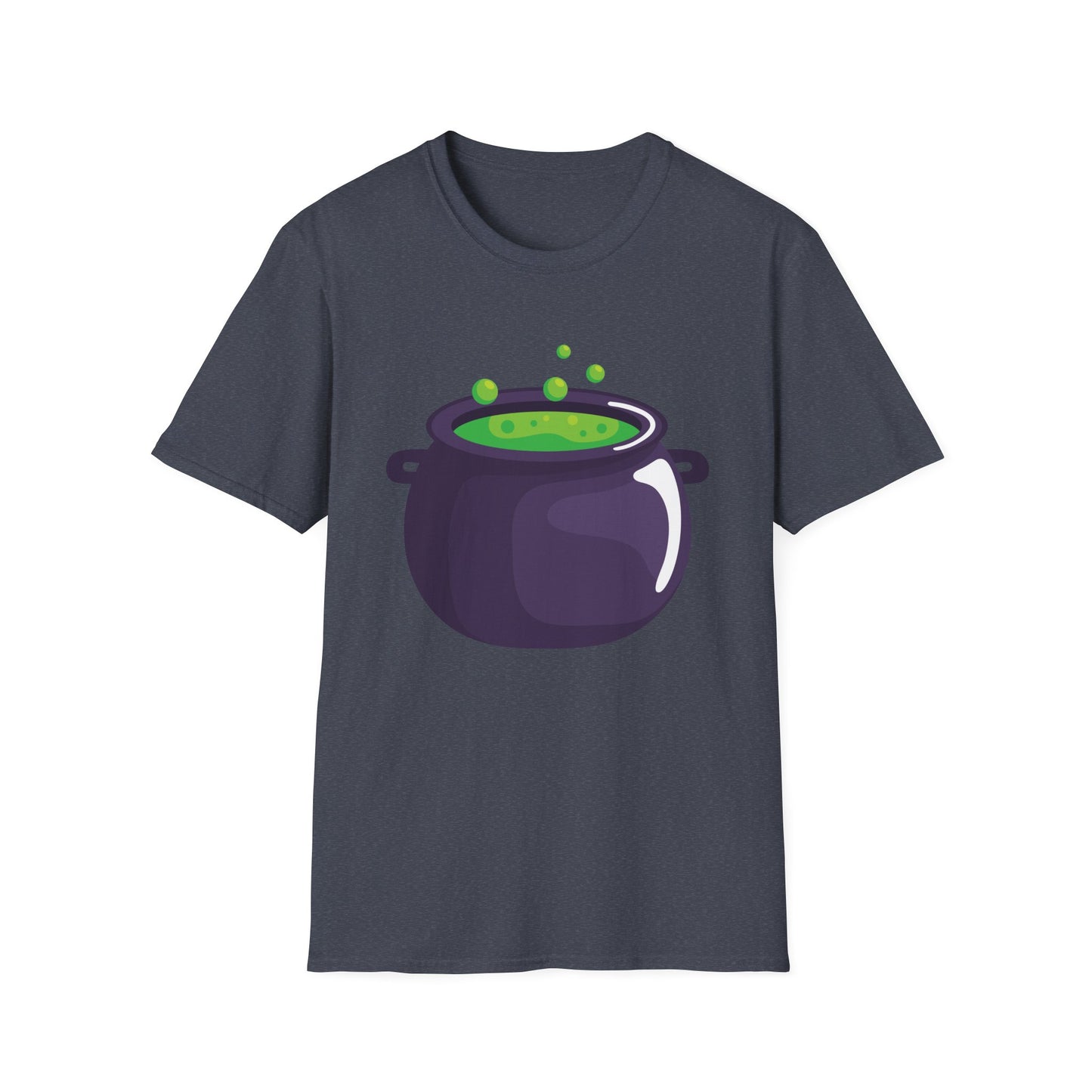 Halloween Potion Cauldron T-Shirt, Unisex Tee, Spooky Shirt, Witchy Apparel, Festival Wear, Halloween Costume