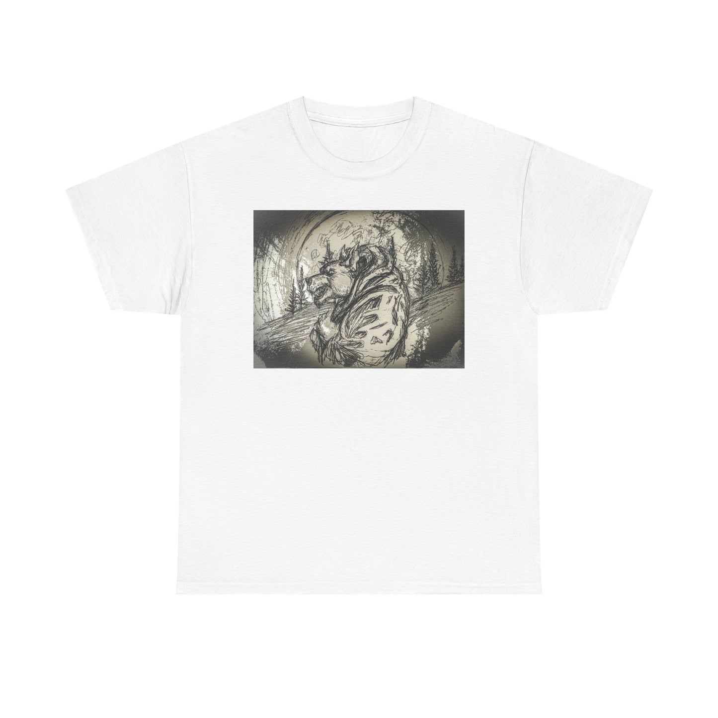 Gothic Wolf Unisex Tee
