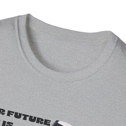 Future Self Calling T-Shirt, Motivational Tee, Gift for Graduates, Funny Phone Shirt, Tech Enthusiast Apparel
