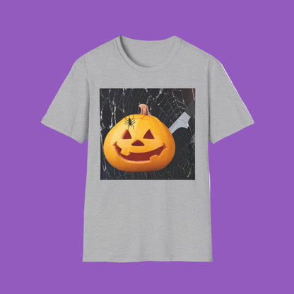 Halloween Carve Pumpkin T-Shirt, Unisex Tee, Spooky Shirt