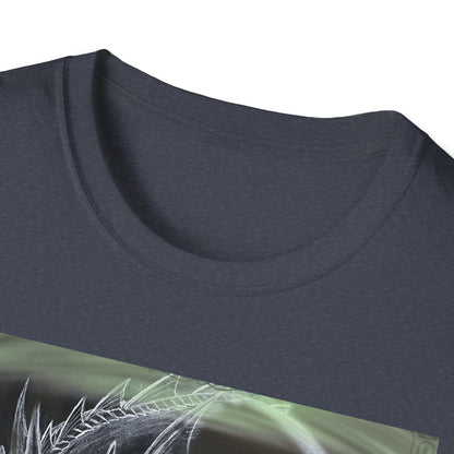 Dragon Skull T-Shirt — Gothic Fantasy Dragon Art Tee