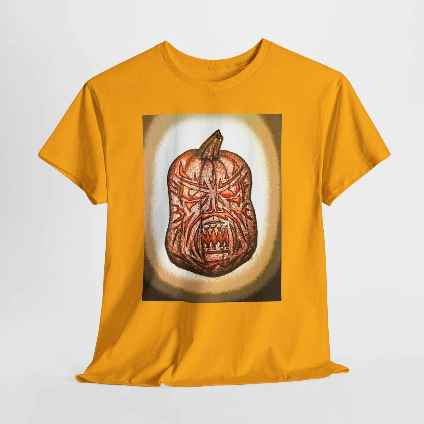 The Goth Pumpkin Unisex Heavy Cotton Tee