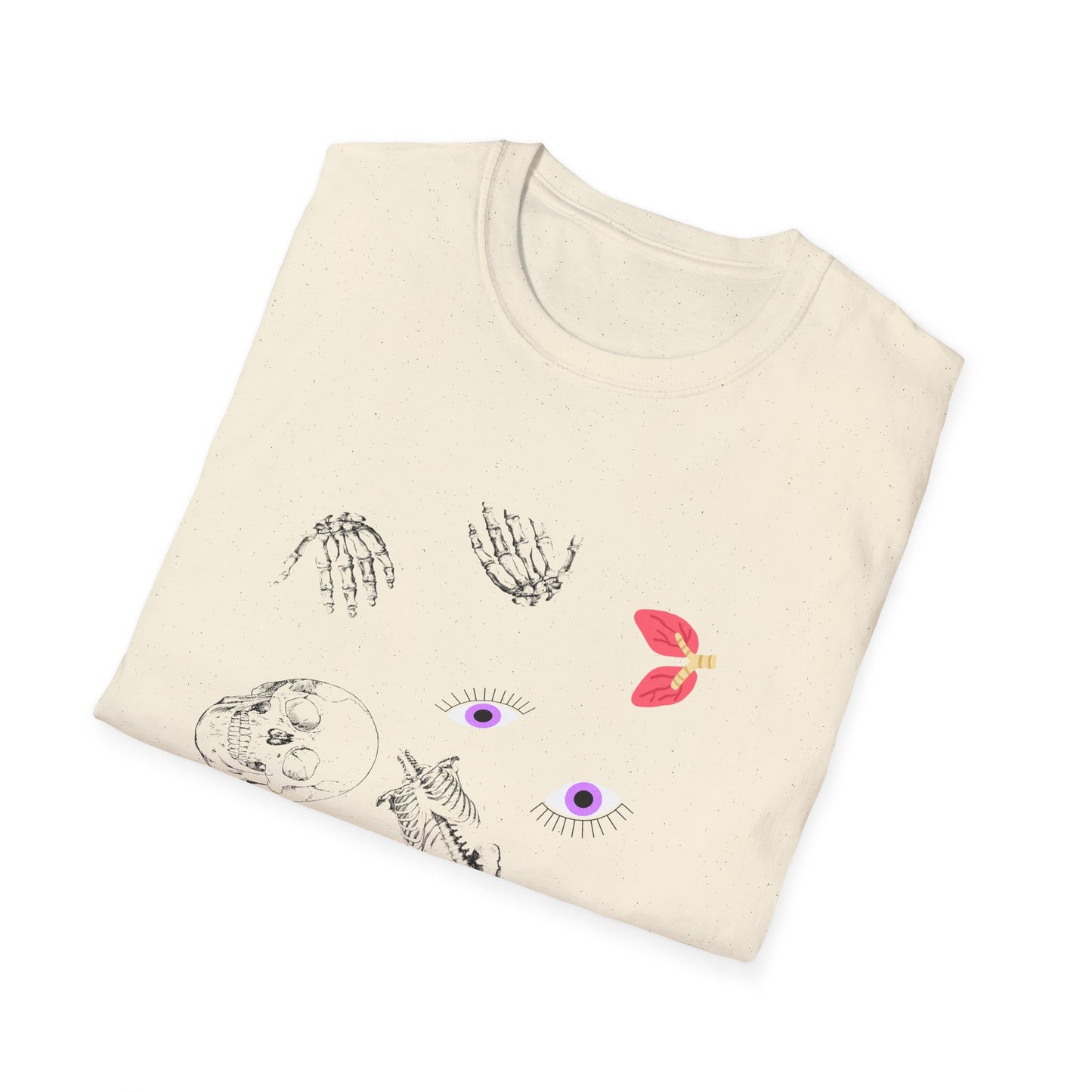 Skeleton Scattered Inspiration Unisex T-Shirt
