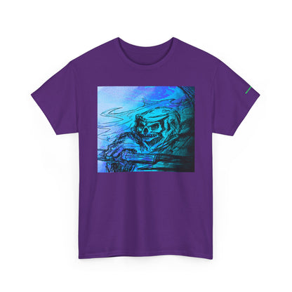Misty Grim Reeper Art Unisex Heavy Cotton Tee - Unique Graphic T-Shirt for Bold Style