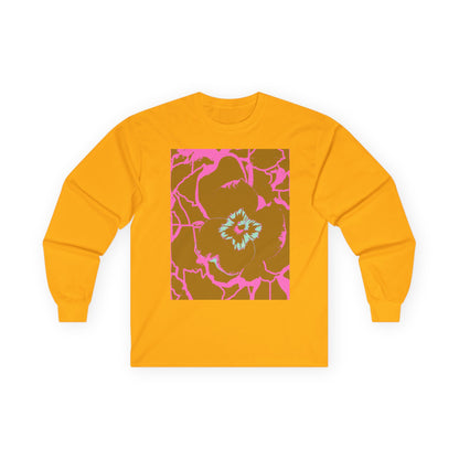 Vibrant Floral Long Sleeve Tee, Unisex Cotton Shirt, Trendy Spring Apparel, Gift for Flower Lovers, Casual Fashion Top, Art-Inspired [...]