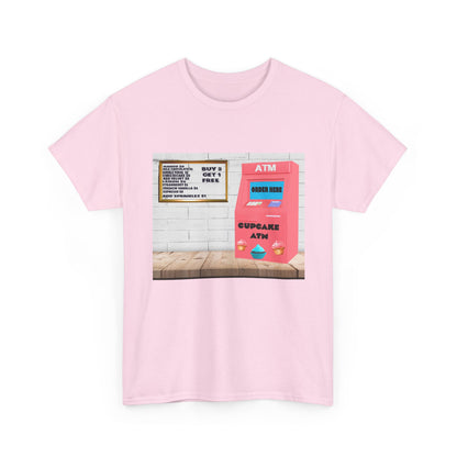 Cupcake ATM Tee Shirt 
Unisex Cotton