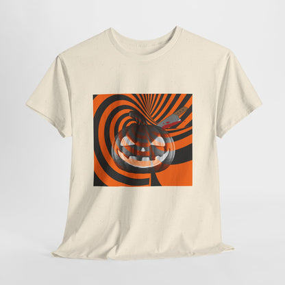 Pumpkin Swirl Unisex Tee | Halloween Shirt, Fall Fashion, Casual Outfit, Gift for Her, Pumpkin Spice Vibes