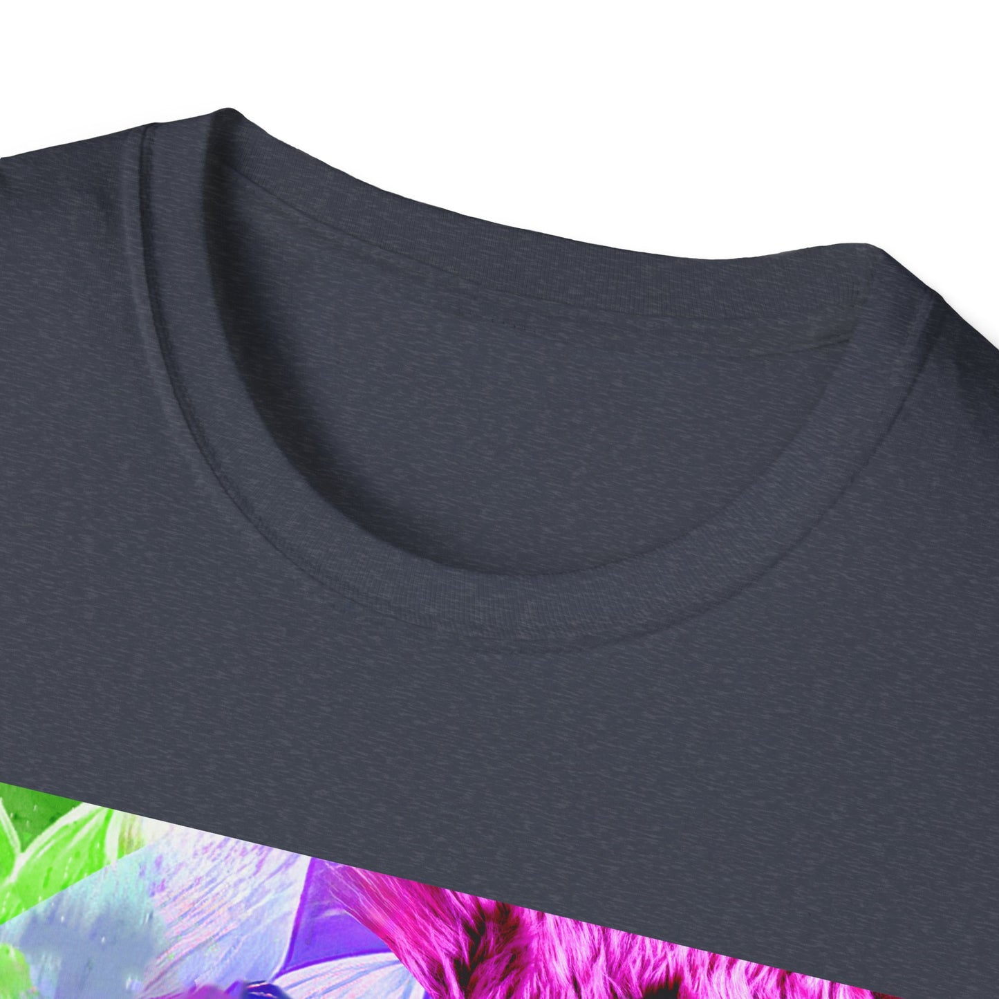 Colorful Moonlit Distorted Vibes Unisex T-Shirt, Graphic Tee, Casual Wear, Summer Fashion, Trendy Gift for Friends