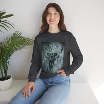 Skull Crewneck Sweatshirt