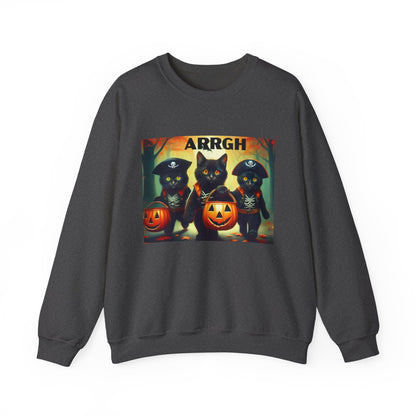 Pirate Cats Crewneck Sweatshirt - Halloween Costume