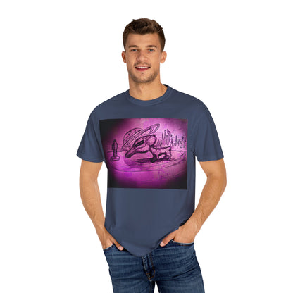 Alien Adventure Unisex T-Shirt - Garment-Dyed Graphic Tee