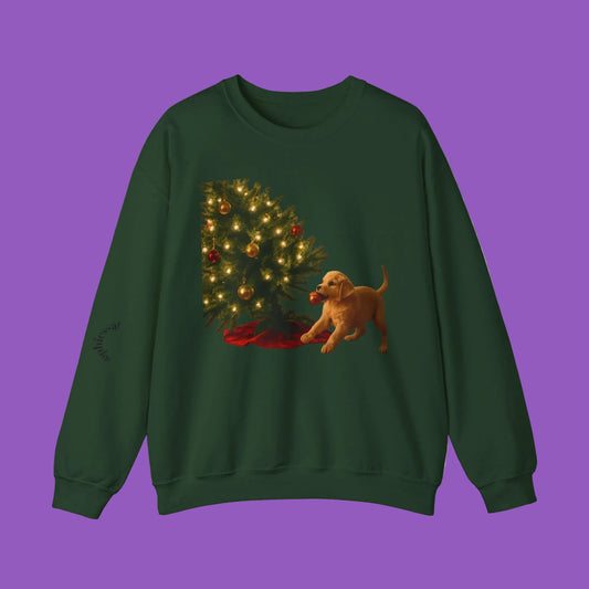 Christmas Fetch unisex Heavy Blend™ Crewneck Sweatshirt