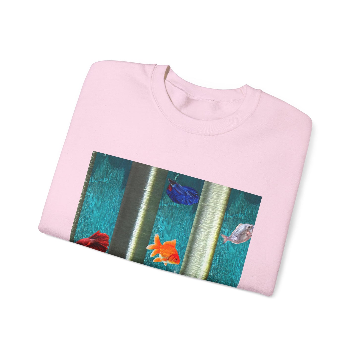 Vibrant Aquatic Sweatshirt - Cozy Outfit, Unique Gift, Everyday Comfort, Relaxing Atmosphere, Ocean Lover's Apparel