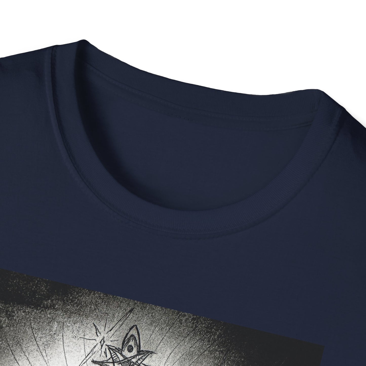 Celtic Cross Graphic Tee, Unisex Softstyle T-Shirt, Spiritual Cross Design Shirt, Casual Wear, Gift for Him/Her