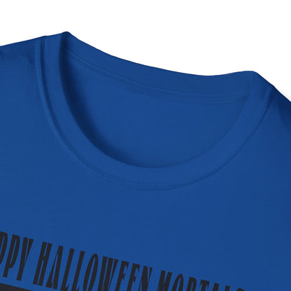 Halloween Graphic Tee, Witch Unisex Softstyle T-Shirt, Spooky Apparel, Trick or Treat Shirt, Halloween Gifts, Fall Fashion